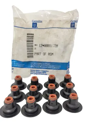 88891780 General Motors Genuine Gm Oem Engine Valve Stem Seals V6 Pkg Of 12