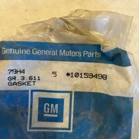 10159497 Gm 10159498 Oem Exhaust Pipe Heat Valve Gaskets. Lot Of 2