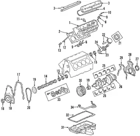 12605525 Gm Genuine Ls Exhaust Valve