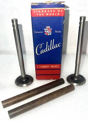 Gm 1455361 2 Vintage Cadillac Exhaust Valves Oem 1949 1950 1951 331 V-8 Engine