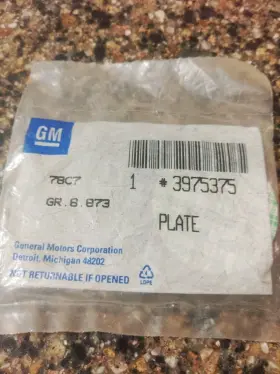 3975375 Gm Nos Chevrolet Compass Mounting Plate Part #3975375