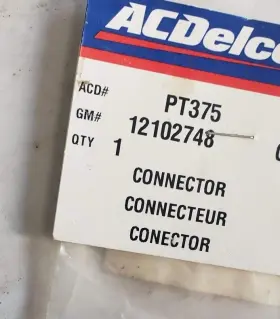 12102748 Gm / Ac Delco New Genuine Acdelco #pt375 #12102748 Sensor Connector Kit