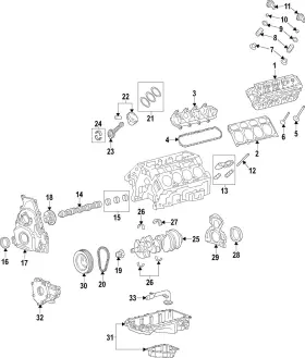 12619825 Gm Genuine Parts Intake Valve
