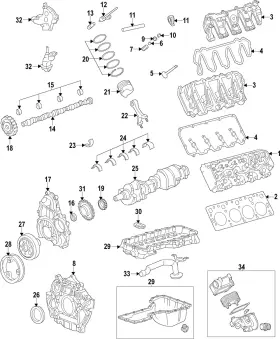 12636187 Gm Genuine Parts Engine Intake Valve