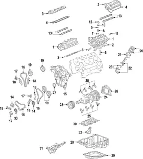 12647868 Gm Genuine Parts Engine Exhaust Valve