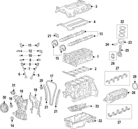 55565339 Gm Genuine Parts Exhaust Valve