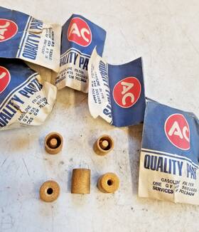 Gm Gf455 Lot Of 5 Nos Ac 5651689 7013404 Sintered Bronze Gas Fuel Filters