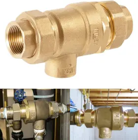 Gmqp01893 Gm-motor 9d-m2 Backflow Preventer Dual Check Valve 3/4 Inch For Watts