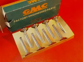 2372826 Gmc Nos 1950-1960s Series S T Truck Full Set 336 347 V8 Engine Valves