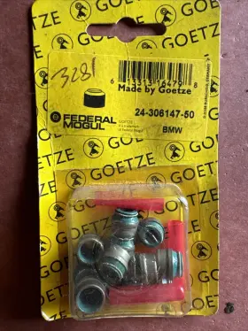 24-306147-50 Goetze Valve Stem Seal Kit For Bmw Gtvssc1 Federal Mogul Rubber New