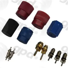 1311570 Gpd A/c Ac Caps And Valve Core Seal Kit For E150 Van E250 E350 E450 E550