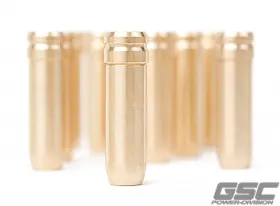 3142-12 Gsc Power Division Fits P-d Toyota 2jz Manganese Bronze Intake Valve Guide Stopper Style - Set