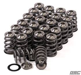 Gsc Power Division 5015 For P-d Nissan Vq35 High Pressure Conical Valve Spring Titanium Retainer And