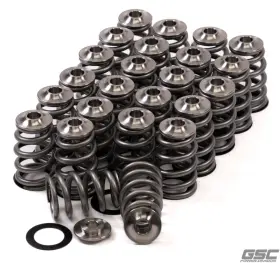 5015 Gsc Power Division For P-d Nissan Vq35 High Pressure Conical Valve Spring Titanium Retainer And