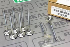 Gsc Power Division Gsc2071-8 Chrome Polished Exhaust Valves 29mm Std 3sgte For Toyota 2071-08