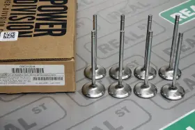 Gsc2122-8 Gsc Power Division Chrome Polished Intake Valves 35mm Std Fits Subaru Brz Fr-s 2013 Fa20 4u-gse