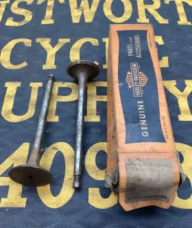 163-30 Harley-davidson Nos Oem Inlet Valve 1930 - 36 Vl Vlh Vld Original Flathead 45 Part