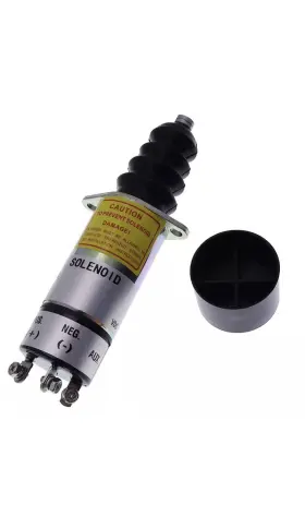 1502-12d6u1b2s1a Holdwell 150212d6u1b2s1a 12v Fuel Shutoff Stop Solenoid 1500-2011 For Woodward