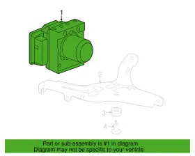 04571-t2f-l71 Honda Modulator Valve 2015-2017 Accord New Genuine