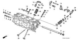 Honda 14711-p0g-a00 Genuine Valve In