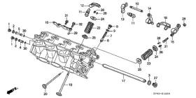 14711-p0g-a00 Honda Genuine Valve In