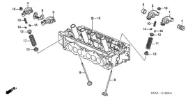 14711-p1j-l00 Honda Genuine Valve In