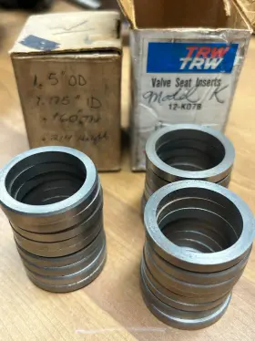 10580 Hub City / Trw Nos Chris Craft Valve Seats K-series Lot Of 6