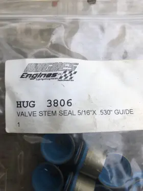 Hug-3806 Hughes Engines Valve Stem Seal 5/16 .530 Hug3806 Sealed In Original Package 16ct