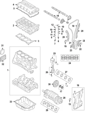 22212-25002 Hyundai Genuine Exhaust Valve