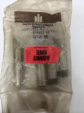 874913r2 International 4 Valve Guides Ihc 915 V392 V8 392ci 6.4l Nos
