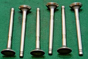 International Harvester 117181-ha Oem Exhaust Valve Set For Red Diamond 1953-1968 Nos