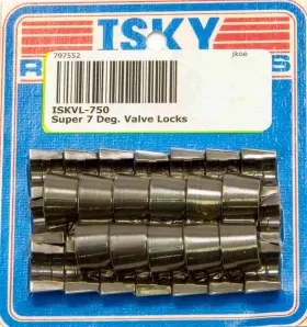 Isky Cams 012443000165 Vl750 - Super 7 Deg. Valve Locks 11/32in .50