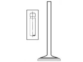 Itm 72mqfgm47 Intake Valve For Honda Civic 1987 1986 1984 1985