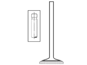 72mqfgm47 Itm Intake Valve For Honda Civic 1987 1986 1984 1985