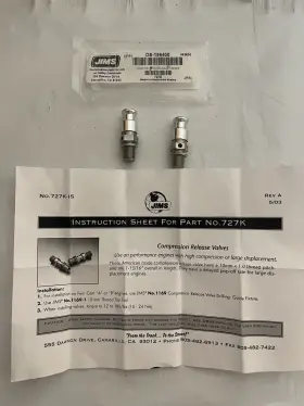 Ds-196400 Jims Jim S Performance Parts 727 K Compression Release Valve Kit