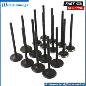 22211-2e000 Jjjcartunnings 16pcs Intake And Exhaust Valve Kit For 2012 2020 Hyundai Kia Forte G4na 22211-2e00