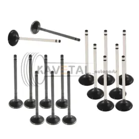 13711-0t010 Kavetal 16pcs Engine Exhaust Intake Valve Kit For 2008-21 Scion Toyota L4 1.8l Dohc 16v