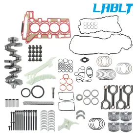 Om321300oc Lablt Engine Overhaul Rebuild Kit -crankshaft Rods Piston Gasket For Bmw 2.0