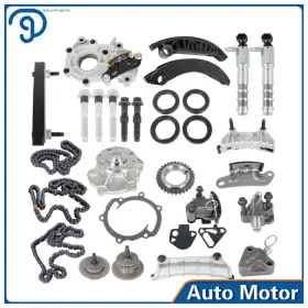 Lp686712ks Labwork Timing Chain Kit With Oil And Water Pump Vtc Solenoid For 07-16 Cadillac Suzuki 3.6l