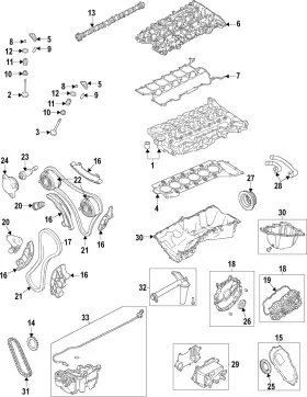 Lr134473 Land-rover Genuine Engine Exhaust Valve