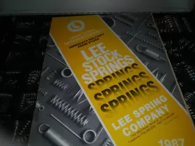 Lc-072j-6 Lee Stock Spring 200-mw Company Various Steel Metal Springs Set 1987 Lc-016a