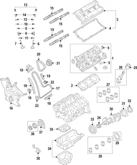 13715-31103 Lexus Genuine Exhaust Valve