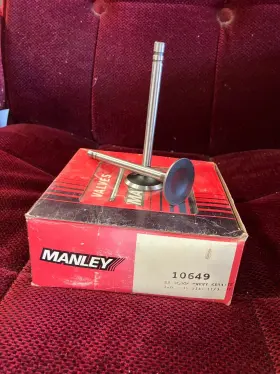 10649-8 Manley 1.600 Inch Head Replacement Exhaust Valves For Small Block Chevrolet