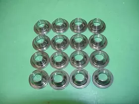 11-3631a Manley 16 Super 7 Titanium Retainers 1.120 Inch From Ls Race Engine Nice Set Mint