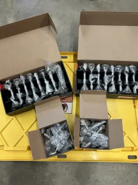 110405 Manley 2011-2014 5.0 Ford Coyote Stainless Steel High Flow Valves. Standard Size