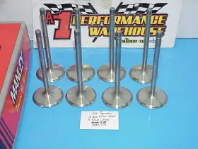 11464t-8 Manley 8 11/32 Inch Titanium Intake Valves 5.540 -2.200 Square Groove Brodix 18 Sb