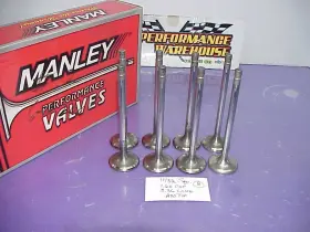 11755-8 Manley 8 Stainless Steel 11/32 Inch Exhaust Valves -5.360 -1.600 Square Groove