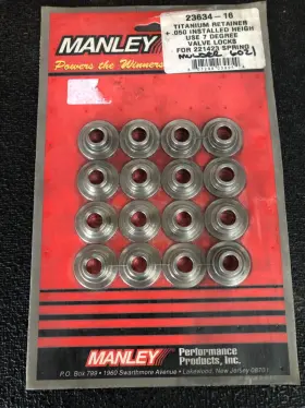 23634-16 Manley Titanium Retainers New