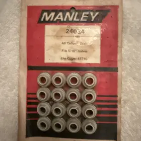 24034-16 Manley 24036-16 Teflon Valve Stem Seals 5/16 Valves Nos 16 Pk 41710 Cutter
