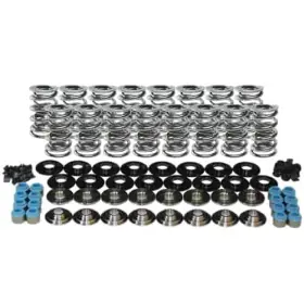 2635lt4ks Manley Polished Nextek H.p. Double Valve Spring Kit Gm Gen V Lt4